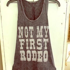 Not My First Rodeo Tank
